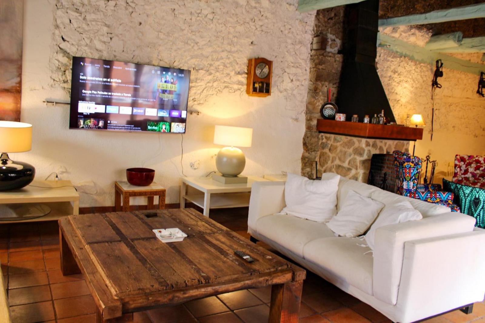 Casa Rural El Horno De La Aldegueela Torrecaballeros Extérieur photo